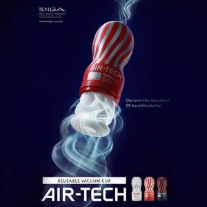 Other Health Beauty Items Japan Tenga Air-Tech Reusable Vacuum Cup Soft Silicone Vagina Real Vagina Pocket Pussy Male Masturbator Cup Adult Q240117