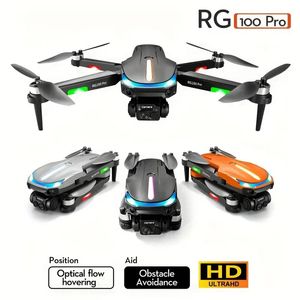 RG100PRO Aerial Photography Folding Drone with ESC Dual Camera, Smart Hinder Undvikande, 2,4 GHz Anti-inblandningsteknik, låg effektlarm, huvudlöst läge