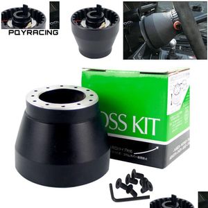 Car Steering Wheel Black Racing Steering Wheel Hub Adapter Boss Kit For E30 Pqy-Hub-E30 Drop Delivery Automobiles Motorcycles Auto Par Ot4Pw