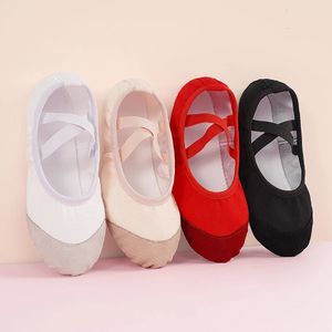 Scarpe da balletto per bambina per bambini Scarpe da ballo con suola morbida Pantofole per danza classica per adulti per bambini Scarpe per esercitazione di danza in palestra per yoga al coperto 240116