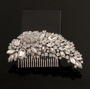 New Arrival Bridal Accessories In Stock Crystal Handmade Rhinestones Beaded Wedding Hair Accessory Crystals Bridal Hair Decoration5475805