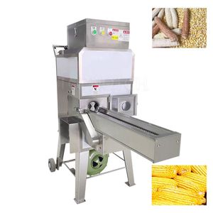 Automatisk färsk sockermajs Threshing Peeling Machine Majs jordbruk