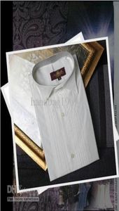 Helt nya brudgummen Tuxeds skjortor Klänningskjorta Standardstorlek S M L XL XXL XXXL säljer endast 206928537