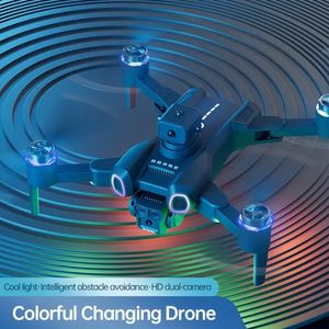 H117 Colourful Light Changing Quadcopter UAV Drone Is Equipped With HD ESC Dual Cameras, Intelligent Obstacle Avoidance, Brushless Motors, Smooth Flight