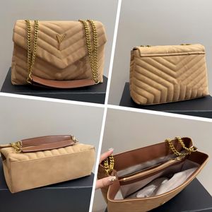 10a zincir süet çanta tasarımcısı cassandre çanta orijinal deri kadın omuz çantası yüksek kaliteli cüzdan para çantası bayan debriyaj crossbody çanta altın çanta