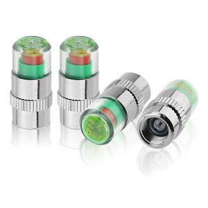 Ferramentas de diagnóstico Ferramentas de monitor de pressão de pneus de carro Exibição precisa de pneus Vae Caps Sensor 2.2 / 2.4 Bar Indicador de detecção de alerta ocular Diag Dh2Nr