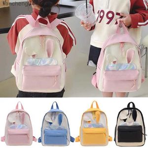 Handbags Fashion Children School Bags Bunny Portable Backpacks Kids Cute Travel Rucksacks Cute Boys and Girls School Book Backpack