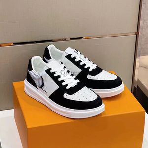 Design Beverly Hills Sneaker Shoes White Black Calf-Leather Casual Walking Rubber Sole Trainers Mesh Men Party Wedding Skateboard 1.9 02