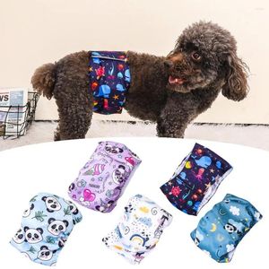 Abbigliamento per cani Pantaloni fisiologici per animali domestici Pannolini lavabili con nastro di fissaggio per cani maschi Assorbente a prova di perdite