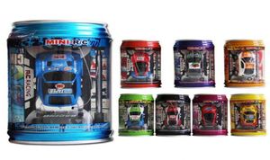4色の缶詰オプションのリモートコントロールカーミニ缶詰リモートコントロールカーチルドレン039SライトコークスタンクAuto4688232