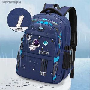 Rucksäcke 2024 Neue Kinder Rucksack Cartoon Astronaut Teenager Schultasche Primäre Wasserdichte Rucksack Jungen Mädchen Orthopädische Mochila Infantile