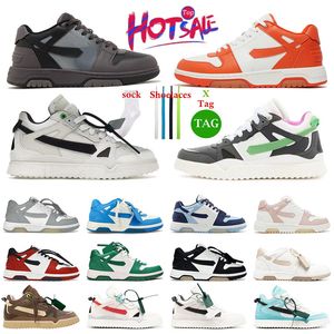 Plattform vit låg utanför kontoret sneaker mitten av topp svamp designer casual skor kvinnor herr lyx varumärke pilar motiv för promenader loafers tränare kalv läder sneakers