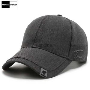 Ball Caps NORTHWOOD Hohe Qualität Solide Baseball Caps für Männer Outdoor Baumwolle Kappe Knochen Gorras CasquetteHomme Männer Trucker Hüte YQ240117