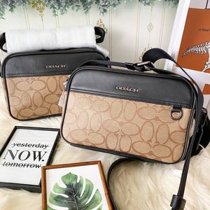 Sacoche Varsity Graham Luksusowa kamera Torba Women Mens Messenger Messenger Wfront Torby Crutch Cross Body ramię skórzane wytłoczone dżinsowe torba na klatkę piersiową