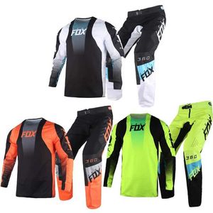 MIRER 2022 Jersey Pant Combo Troy Fox 360 Merz MX Set Set Motocross Racing Suit Motorcycle Offroad dla mężczyzn jeżdżących dier