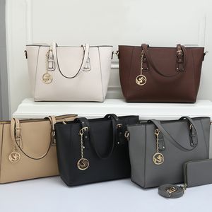 Designer Women Handbag Pu Leather Shopping Bag Women Crossbody Fashion Shoulder Bag Large Luxury 2 piece set