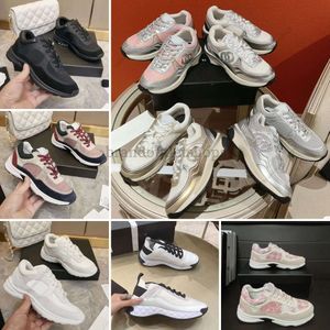 Designer Sneakers Calfskin Shoes Reflective Sneakers channel Vintage Suede Leather Trainers Fashion Stylist Shoes Patchwork Leisure Shoe Platform Print Sneaker