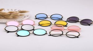 Children Goggle Girls Round Cute Alloy Sunglasses Fashion Boys Girls Baby Child Classic Retro Lovely Sun Glasses6097842