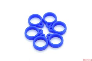 Cordão de silicone de 13mm, colar de silicone, clipes de anel para caneta descartável, kit de bateria plana, corda de pescoço