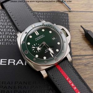 Paneris Watch Mechanical Watches Luxury Paneraii Set for Diving Series PAM01287 44mm Diameter Mens Watch Luminous in Dark Waterproof Arvswatches Designer