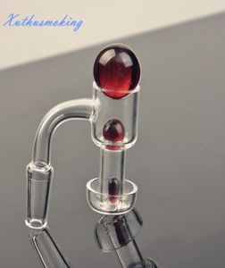 Terp Vakum Sigara Aksesuarları Kuvars Banger Büyük Tüp Dia Tırnak Daha İyi Hava Akışı 25mm Kase 68mm Uzunluk Yağ Teçhizatları Dab Rig 7854006423