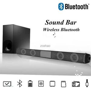 Regallautsprecher Zur Liste hinzufügen Tragbare 40-W-TV-Stick-Soundbar-Lautsprecher Drahtloses Bluetooth-Heimkino-Soundsystem Stereo mit TF FM-Radio Co
