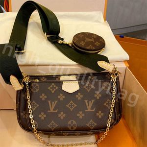 10A designer bag Luxury shoulder handbags L fashion womens wallets ladies high quality leather clutch Crossbody triple mahjong bag 2024 handbag badge totes purse