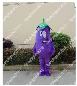 Halloween Fursuit Bakłażan Mascot Costum