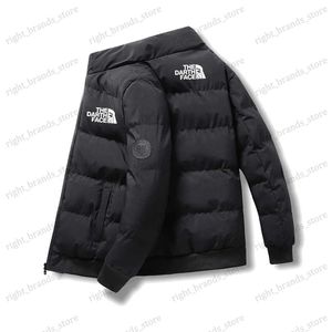 Men's Jackets Autumn And WinterMen's Hot Sale New Brand Jacket Down Jacket Brand Printing Men's Casual Fashion Men's Zipper Top Direct Sales T240117