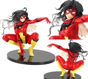 14 cm Bishoujo Statue SpiderWoman Actionfigur 17 Scale Spider Woman PVC Sammlerfiguren Modell Spielzeug Geschenke T2004134085147