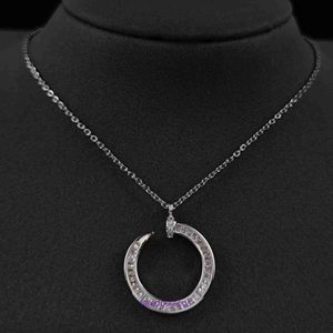 Fashion Carter Jewellery for Women Necklace Online Store Fashionable Micro Set Zircon Womens With High Sense Collar and Creative Personalized With Original Box