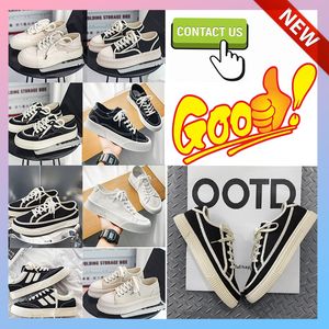Designer Casual Trainer Platform Sneakers Board shoes for women men Fashion Style Patchwork Anti slip wear resistant White Black College size39-44