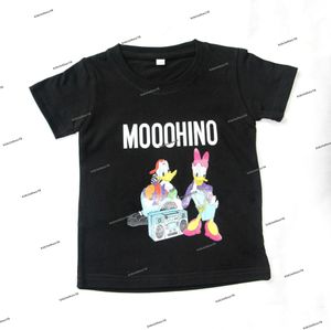 Kids Fashion T-shirts New Arrival Short Sleeve Tees Tops Boy Girl Children Casual colorful letters Printed Pattern Top brand Pullover Big size 90-150cm 2024 luxury