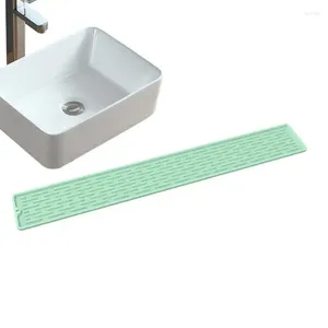 Masa paspasları mutfak sayacı silikon matı kurutma için sofra takımı hızlı banyo yatak odası ile bükülebilir drenaj pedi