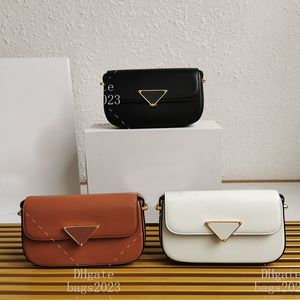 Designer axelväska 20,5 cm crossbody bagcalfskin klaffväska 10a justerbar lång axel rem lady handväska väska med låda lp001