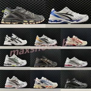 gel kahana 8 14 kahana8 kahana14 Feather Grey Cream Black Metallic Plum Midnight Classic Red Monaco Blue Dark Grape Piquant Orange men women running shoes M17