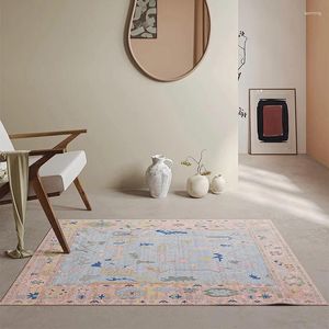 Carpets Persian Morocco For Living Room Pink Blue Large Area Rugs Bedroom Decoration Home Washable Floor Mats Luxury