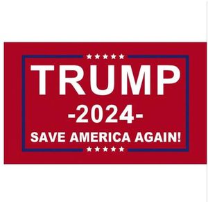 Ny Trump -flagga 2024 USA: s president Valbanner Donald Ta America Back Save Americas igen Ivanka Biden Maga Flags 150*90 cm i lager