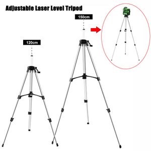 Laser Level Tripod Adjustable Height Thicken Aluminum Tripod Stand For Self leveling 1.2 1.5m