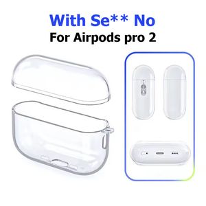 AirPods Pro 2 Hava Kapsülleri için 3 Kulaklık Kulak Bluetooth Kulaklık Aksesuarları Katı Silikon Sevimli Koruyucu Kapak Şok geçirmez 2nd Case Kablosuz şarj kutusu