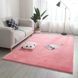 Carpets Imitation Hair Carpet Living Room Simple Modern Full Of Lovely Bedside Thickened Floating Window Bedroom Floor Mat