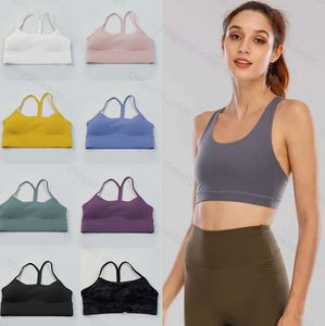 2024 heißer Verkauf lus Align Yoga Sport High Impact Fitness Nahtlose Top Gym Frauen Active Wear Workout Weste Sport Tops LU Stil