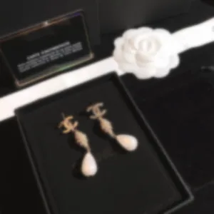Luxury C örhängen för Lady Women Girls Ear Studs Set Designer Jewelry Earring Valentine's Day Gift Engagement för