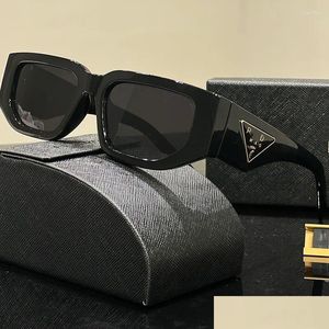 Sunglasses Luxury Designer Men Women Classic Brand Fashion Uv400 Goggle With Box Retro Eyewear Travel Beach Drop Delivery Accessories Otdt2