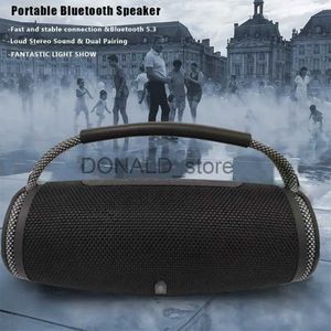 Portable Speakers Portable Bluetooth Speaker with RGB LightsWireless Speakers with HD Sound 10W Super Bass for Home Party Outdoor Beach Travel J240117