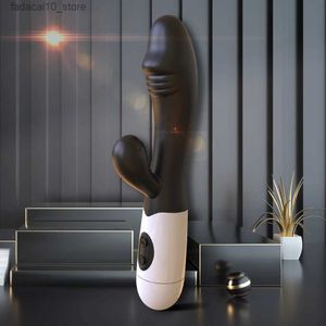 Outros itens de beleza para saúde Vibrador de coelho poderoso para mulheres G Spot Estimulador de clitóris feminino Silencioso Clitóris Vibrador Vibrador Adulto Bens Brinquedo para Mulheres Q240117