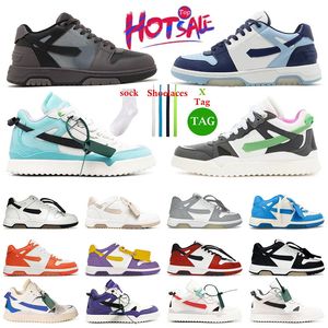 OFF-WHITE Out Of Office OOO Low Tops off white offwhite off whitesdesigner shoes 【code ：L】Designer para fora tênis de escritório sapatos baixo superior camurça fora de couro