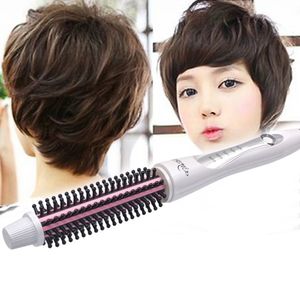 Hair Curler Hair Straightening Brush Heating Comb Hair Straight Styler Corrugation Curling Iron Hair Curler Comb 240117