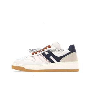 Luxur Designer H 630 Casual Shoes H630 Womens for Man Summer Fashion Smooth Calfskin Ed Suede Leather High Quality Hogans Sneakers Storlek 38-45 Rinnande skor 139