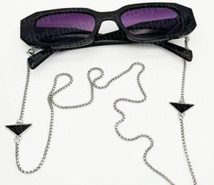 الأزياء سلسلة نظارات النظارات الفولاذ المقاوم للصدأ لا تتلاشى النظارات التجني